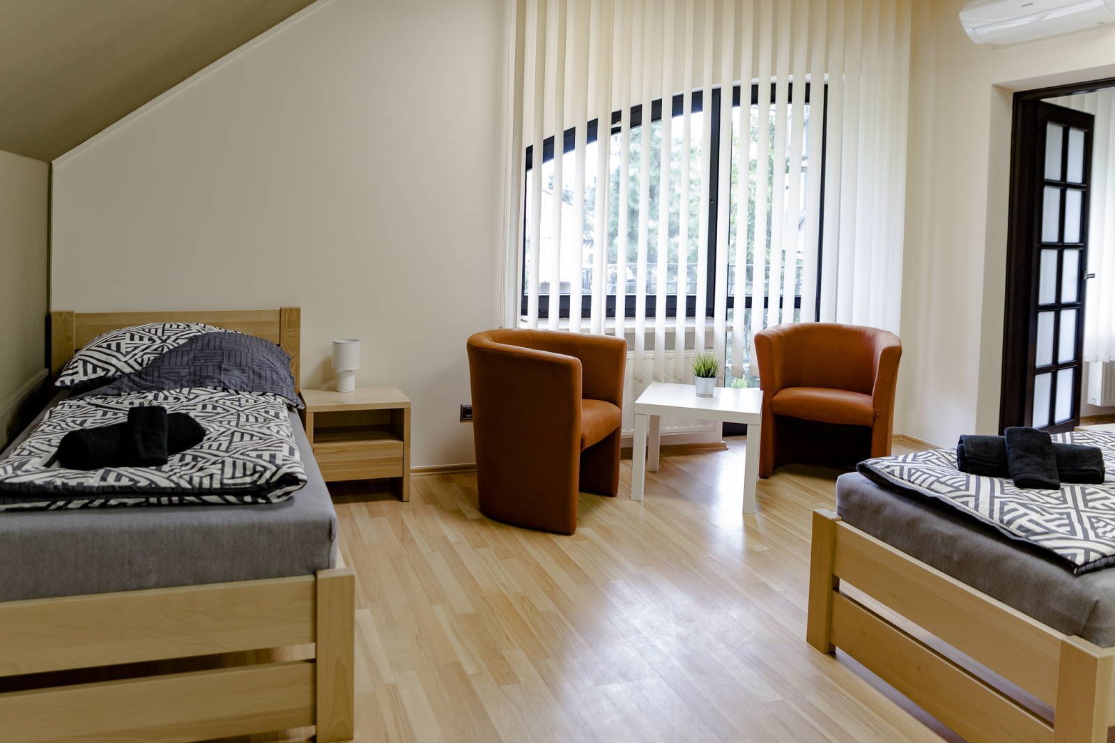 Komfortowe pokoje w ośrodku